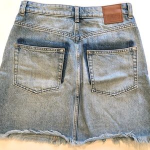 Denim mini skirt size 36/Small